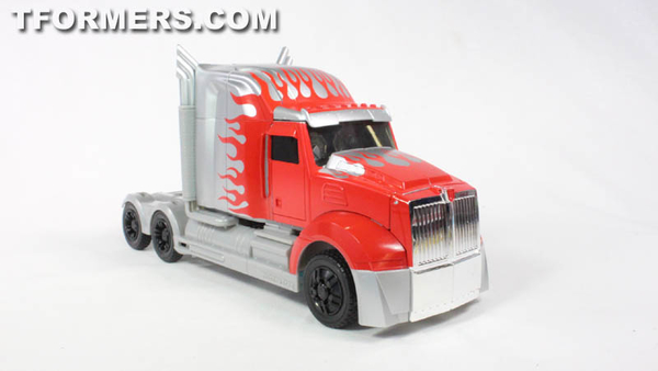 Silver Knight Optimus Prime Target Exclusive Leader Class Transformers 4 Age Of Extinction Movie Toy  (33 of 38)